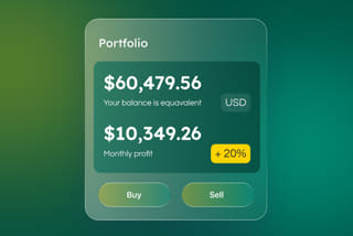 Aperçu de la plateforme de trading de cryptomonnaies Élan Éparonce avec données en direct